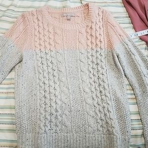Banana Republic two-toned sweater